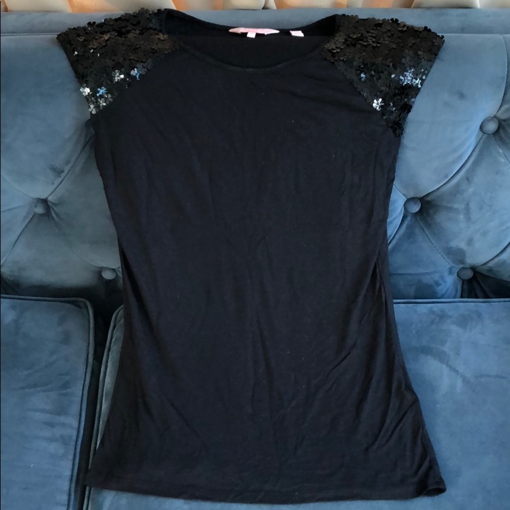 Ted Baker Sequined Cap Sleeve Top